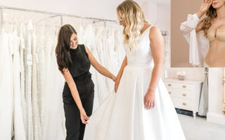 What should I wear when I go to a fitting or buy a wedding dress?