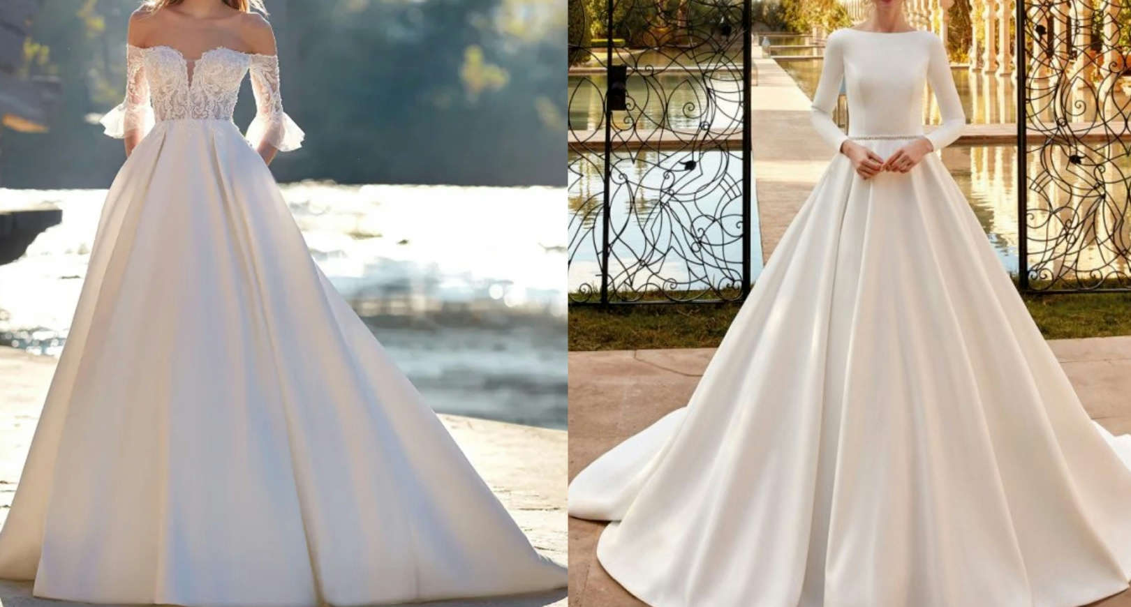 What is an A-Line Wedding Dress Bustle?