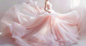What does a blush wedding dress mean?