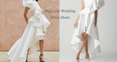 What Shoes to Wear with a High Low Wedding Dress?