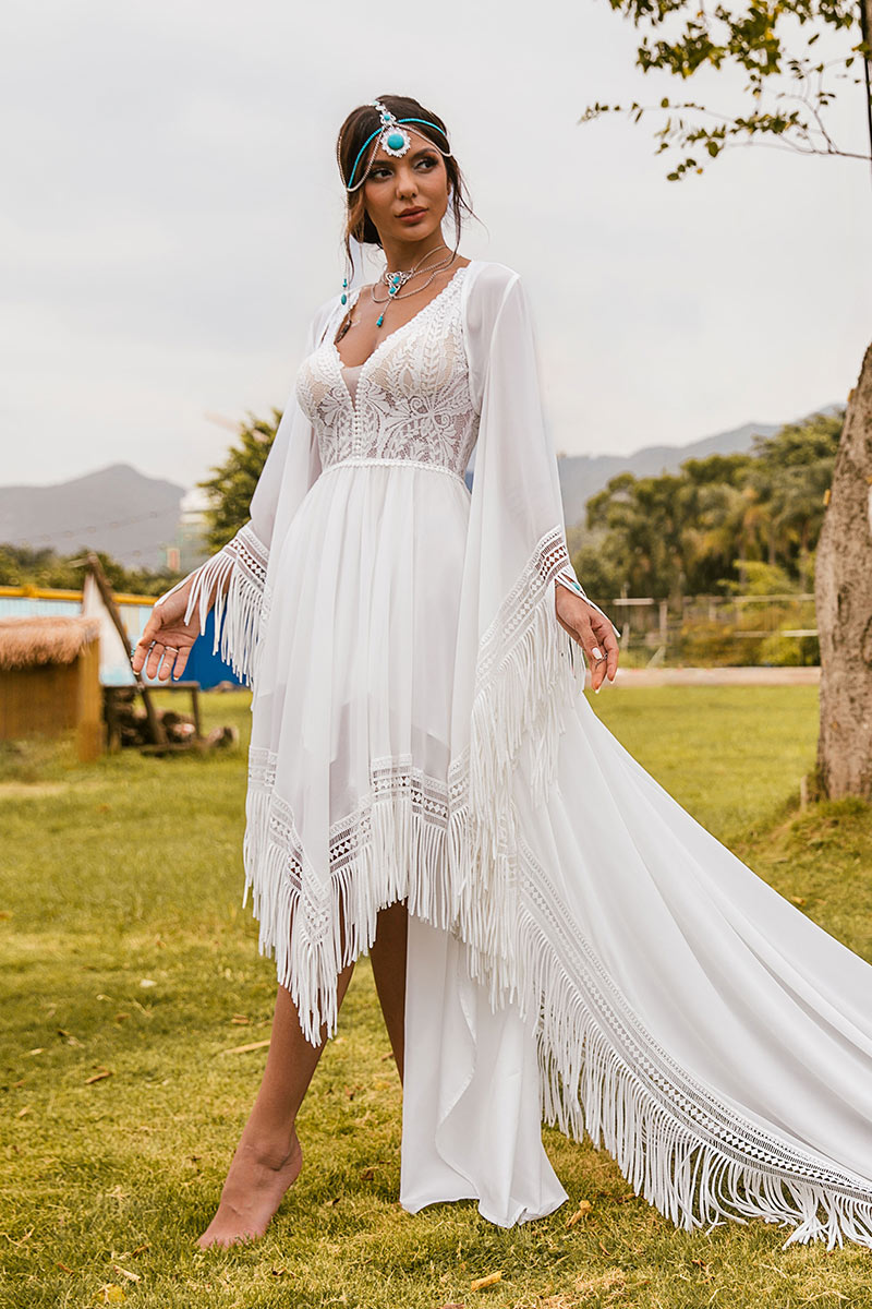High Low Wedding Dresses | Hi-Lo Bridal Gowns 2025 BRIDALVENUS High Low Wedding Dresses | Hi-Lo Bridal Gowns 2025 BRIDALVENUS