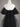 Unique Black Wedding Dresses Tulle Sleeve flutter Gowns