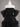 A line Off-shoulder Black Tulle Wedding Dress