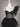 Black One Shoulder Wedding Dress Cheap Tulle Gowns