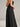 Black Cowl Neck Maxi Dress Slip bridesmaid Wedding Guest