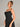 Black Cowl Neck Maxi Dress Slip bridesmaid Wedding Guest