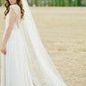 Wedding Cathedral Veil | Bridal Comb With Veil | Long Tulle Wedding Veil