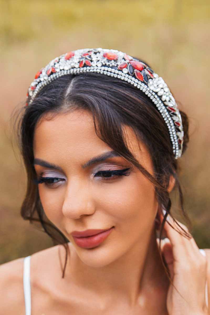 🪄Crystal Colorful Headbands Bridal Embellished