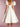 Vintage Tea Length Wedding Dresses A Line Puff Sleeve