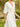A Line Flutter Sleeve Wedding Dress Country V Neck