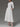 A Line Tea Length Wedding Dresses 3 4 Sleeve Satin
