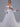Off Shoulder Bishop Sleeve Wedding Dress A line V neck