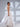 Tulle Tie Shoulder Wedding Dress Layered A-line