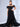 High Low Black Ball Gowns Wedding Dresses Gothic A line