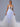 Plunging V Neck Wedding Dress A line Slip Applique