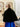 2025 Women's Black Faux Rabbit Fur Cardigan Cloak Poncho