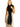2025 Women's Black Faux Fox Fur Long Scarf With Long Tail