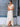 Chiffon V-Neck Bridesmaid Dresses Light Beige Ruffle