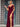 Wine Red Bridesmaid Dresses Chiffon V Neck High Split