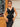 Low Black Mermaid Bridesmaid Dresses V-Neck Vintage