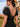 Long Black Chiffon Bridesmaid Dresses With V-Neck