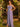 Purple Chiffon Ruffle Bridesmaid Dresses Sleeveless V Neck
