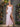 Blush Pink Satin Bridesmaid Dresses Slip Lace-up back