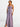 2025 Purple Chiffon Ruffle Bridesmaid Dresses Sleeveless V Neck