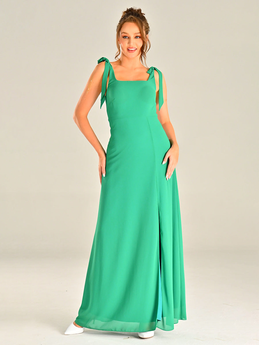 Emerald Green Chiffon Bridesmaid Dresses Sleeveless Slip Emerald Green Chiffon Bridesmaid Dresses Sleeveless Slip