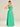 Emerald Green Chiffon Bridesmaid Dresses Sleeveless Slip