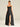 Black Cowl Neck Maxi Dress Slip bridesmaid Wedding Guest