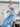 V Neck Bridesmaid Dress Sky Blue Spaghetti Straps