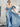 V Neck Bridesmaid Dress Sky Blue Spaghetti Straps
