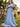 Steel Blue Bridesmaid Dresses Plus Size Flutter Sleeve V Neck