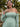 Plus Size Green Bridesmaid Dresses Chiffon Puffed Sleeves
