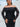 Black Lace Plus Size Wedding Dress Mermaid Long Sleeves