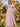 Plus Size Pink Bridesmaid Dresses V Neck Flutter Sleeves