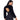 Black Faux Fur Long Sleeve Bolero jacket Shrug for Evening Wear