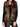Faux Brown Fur Vest Vintage Sleeveless Winter Fur Vest