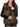 Faux Brown Fur Vest Vintage Sleeveless Winter Fur Vest