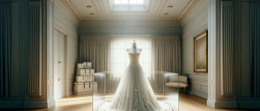 how to store wedding dress