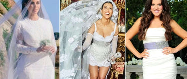 How much did Kourtney Kardashian's wedding dress cost?