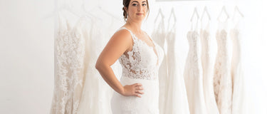 What Is the Best Wedding Dress Shape for Overweight Brides with a Tummy?