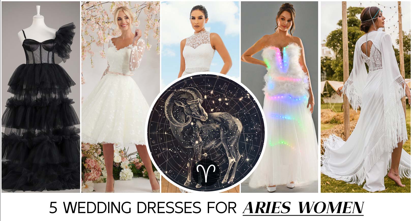 5 Wedding Dresses For Aries Women