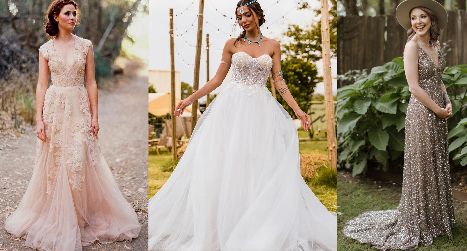 Fall Wedding Dresses Not White