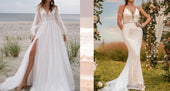 The Difference Between Mermaid vs A-Line Wedding Dresses