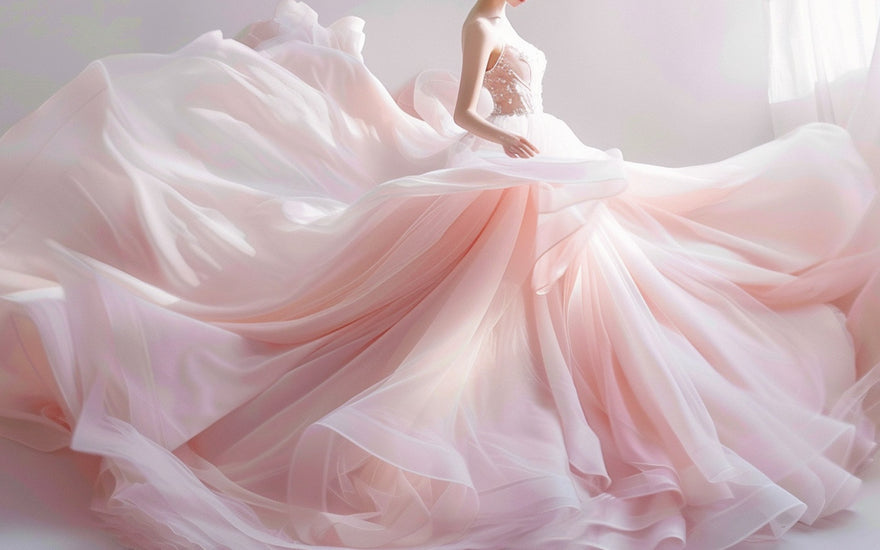 What does a blush wedding dress mean？