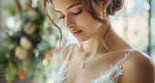 How to Choose a Necklace for V neck Wedding Dress?