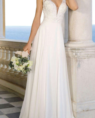 Slip Wedding Dresses 2024 | Bridal Halter Gowns