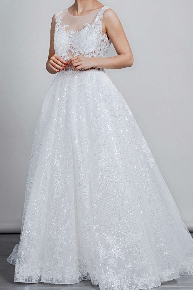 Sparkly Wedding Dresses | Glitter Bridal Gowns